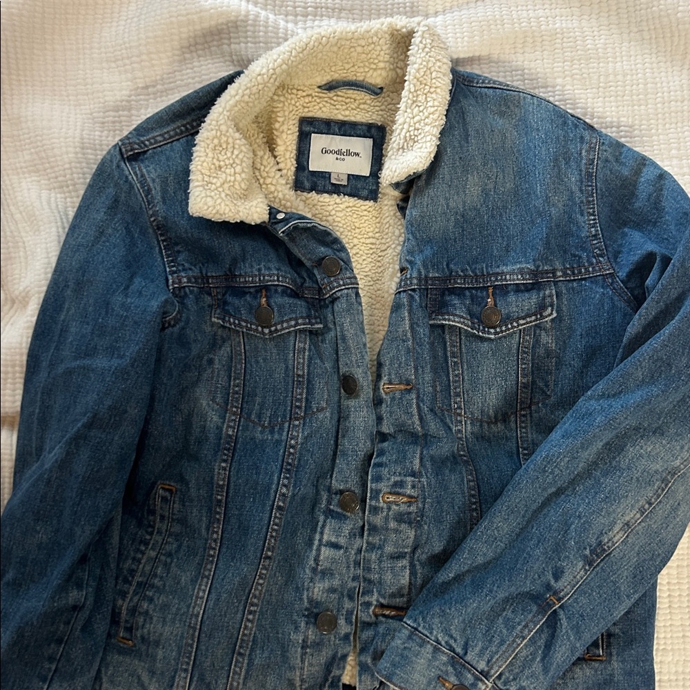 Goodfellow & Co Men's Blue Denim Jacket